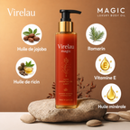 Huile Corps de Luxe Virelau – Nutrition Intense pour Peaux Sèches
