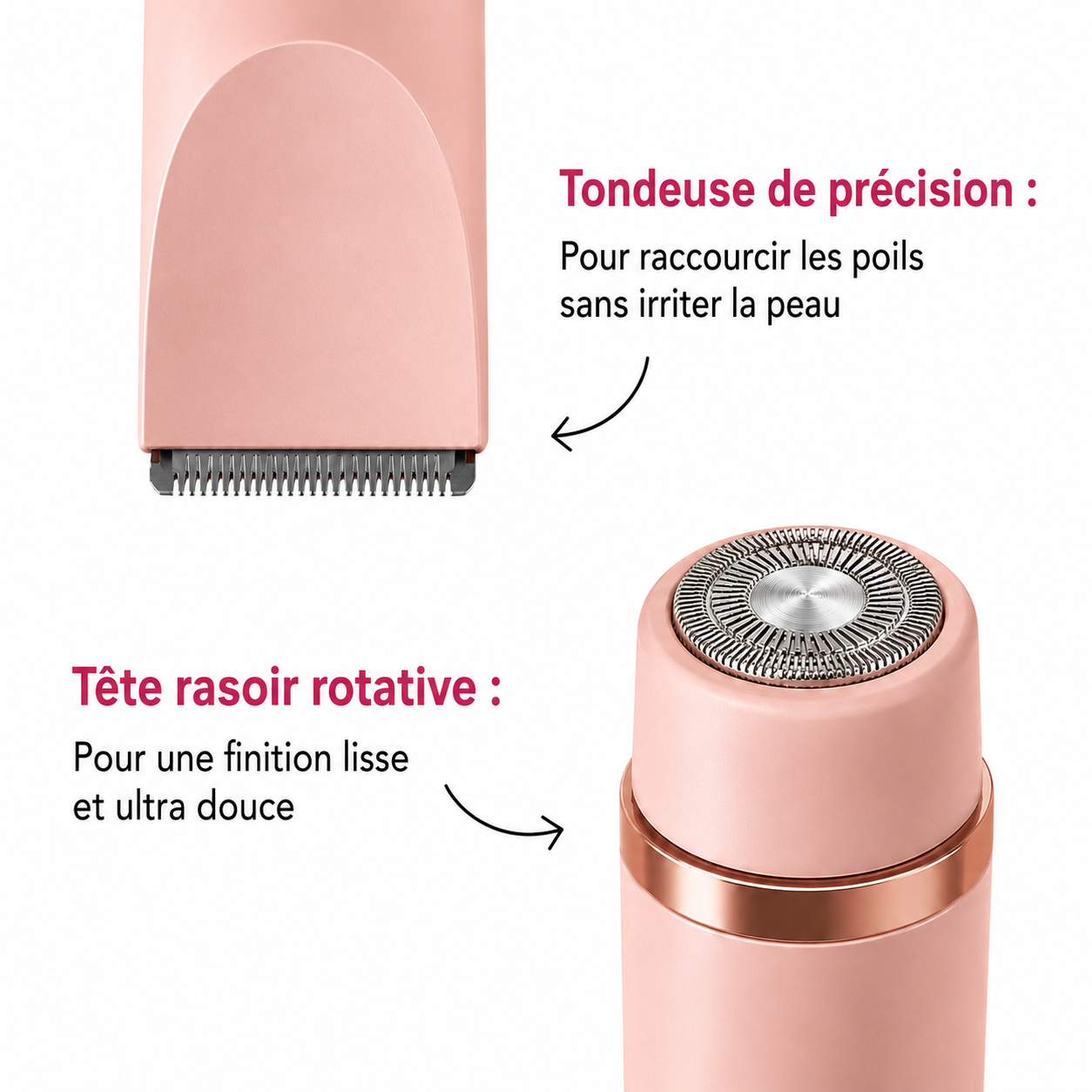 Rasoir VIRELAU - Fini les coupures et les irritations