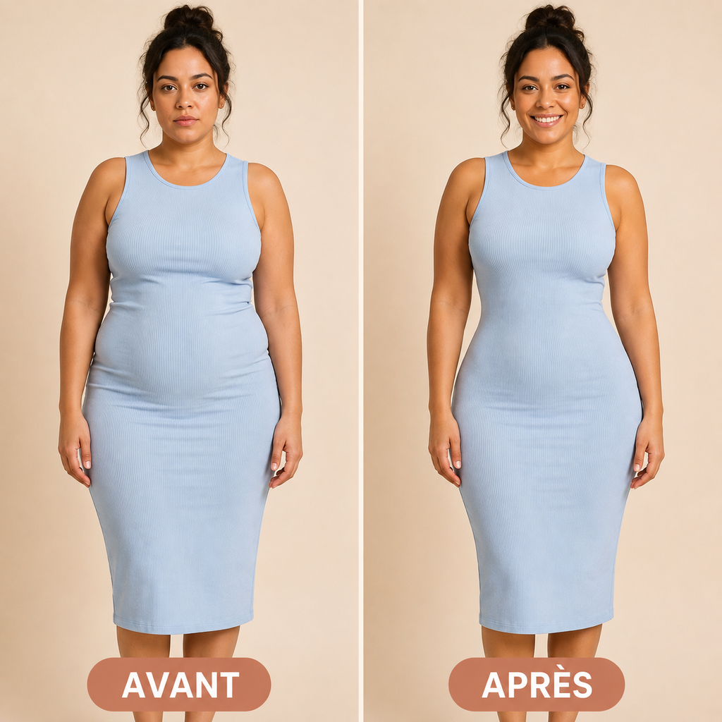 Culotte Gainante Post-Partum — Compression 360°