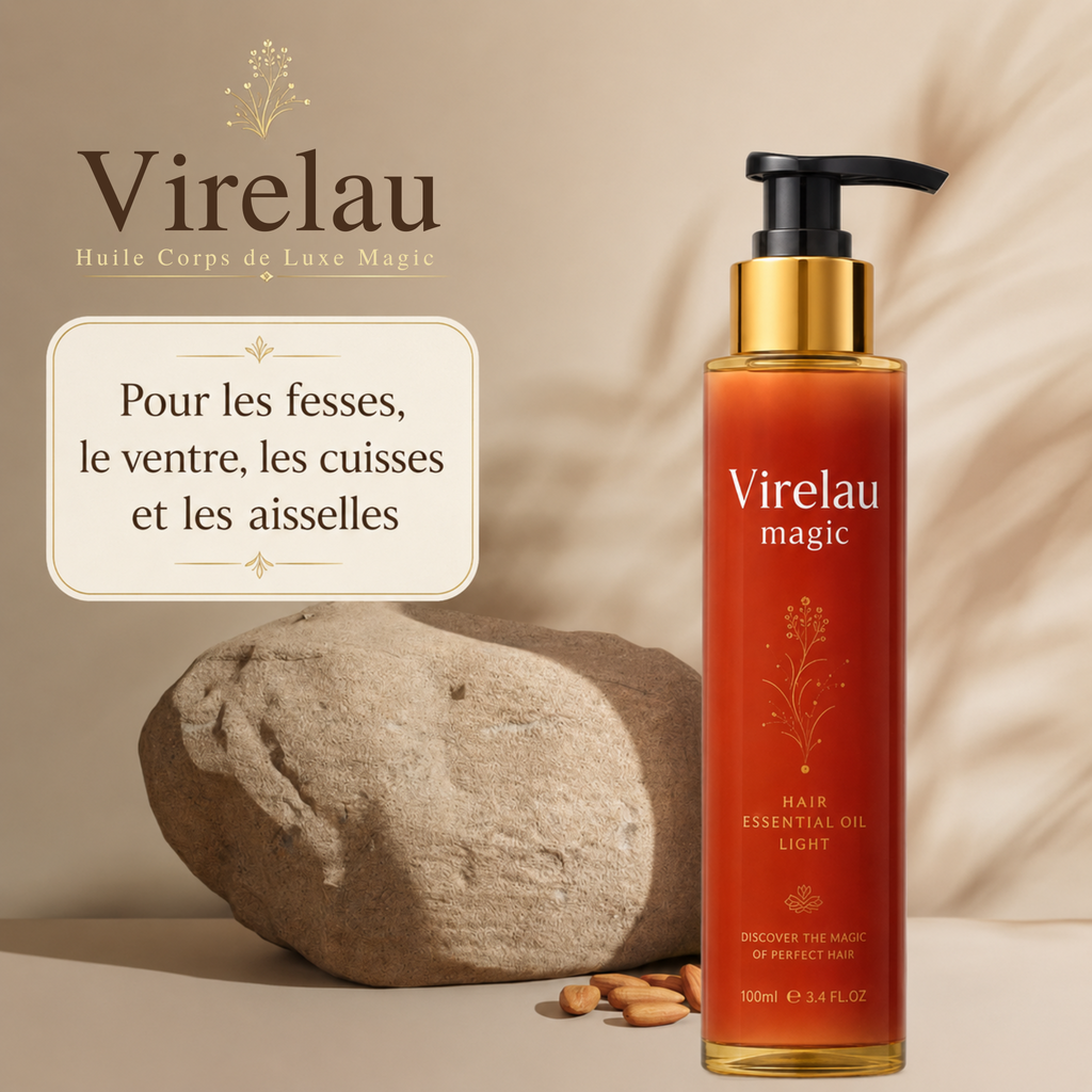 Huile Corps de Luxe Virelau – Nutrition Intense pour Peaux Sèches